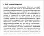 Book production system