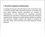 Practical empirical mathematics