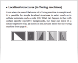 Localized structures [in Turing machines]