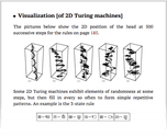 Visualization [of 2D Turing machines]