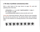 3D class 4 [cellular automaton] rules