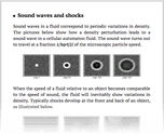 Sound waves and shocks