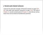 Social and related sciences