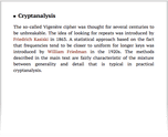 Cryptanalysis