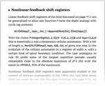 Nonlinear feedback shift registers