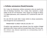 Cellular automaton [Nand] formulas
