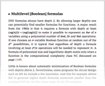 Multilevel [Boolean] formulas