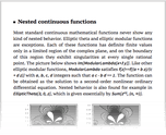 Nested continuous functions