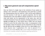 The more general case [of computation speed ups]