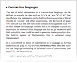 Context-free languages