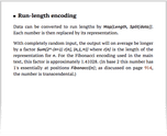 Run-length encoding