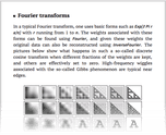 Fourier transforms