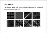 2D spectra