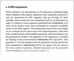 LFSR sequences