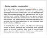 Turing machine enumeration