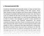 Extraterrestrial life
