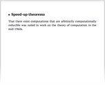 Speed-up theorems