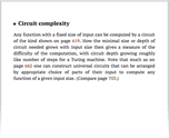 Circuit complexity