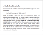 Equivalential calculus