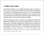 Higher-order logics