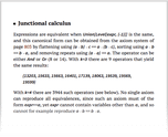 Junctional calculus