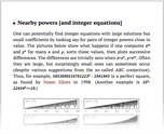 Nearby powers [and integer equations]