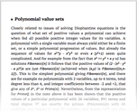 Polynomial value sets