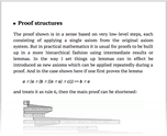 Proof structures