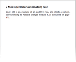 Mod 3 [cellular automaton] rule