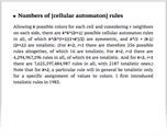 Numbers of [cellular automaton] rules