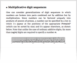 Multiplicative digit sequences