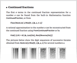 Continued fractions