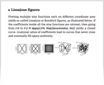 Lissajous figures