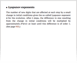 Lyapunov exponents