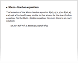Klein–Gordon equation