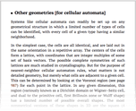 Other geometries [for cellular automata]