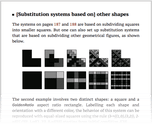 [Substitution systems based on] other shapes