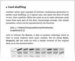 Card shuffling