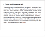 Polycrystalline materials