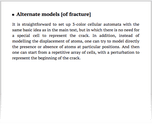 Alternate models [of fracture]