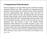 Computational fluid dynamics