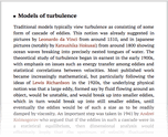 Models of turbulence