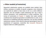 Other models [of mutation]