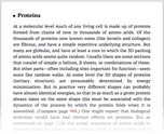 Proteins