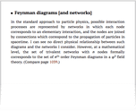 Feynman diagrams [and networks]