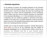 Einstein equations