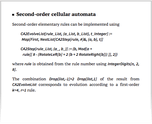 Second-order cellular automata