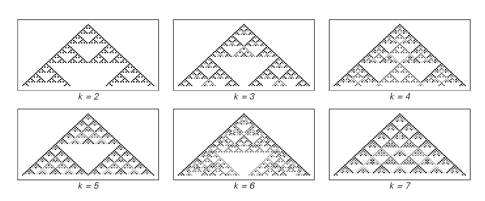 More colors [in additive cellular automata] image 1