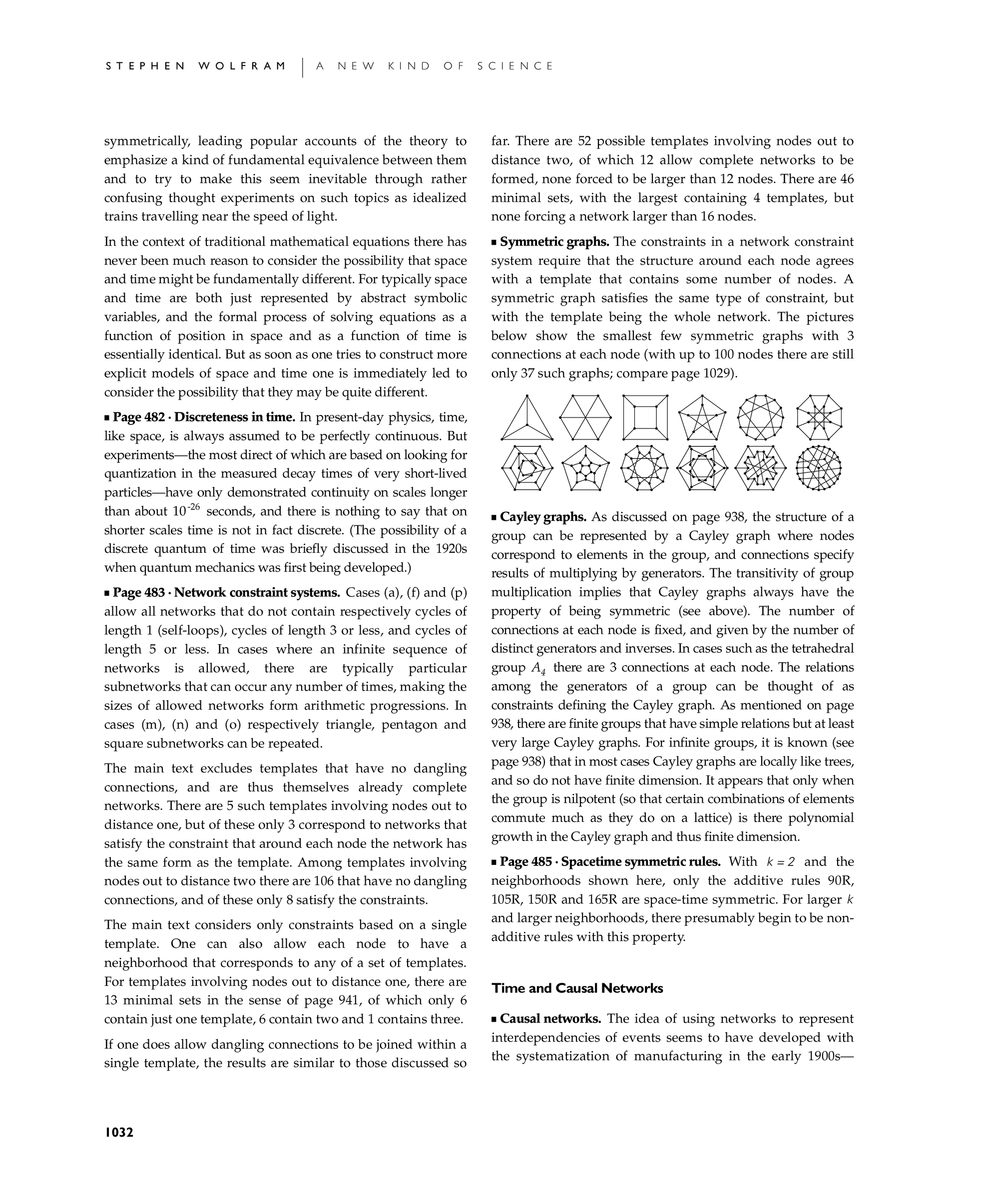 Page 1032: Notes for Time and Causal Networks