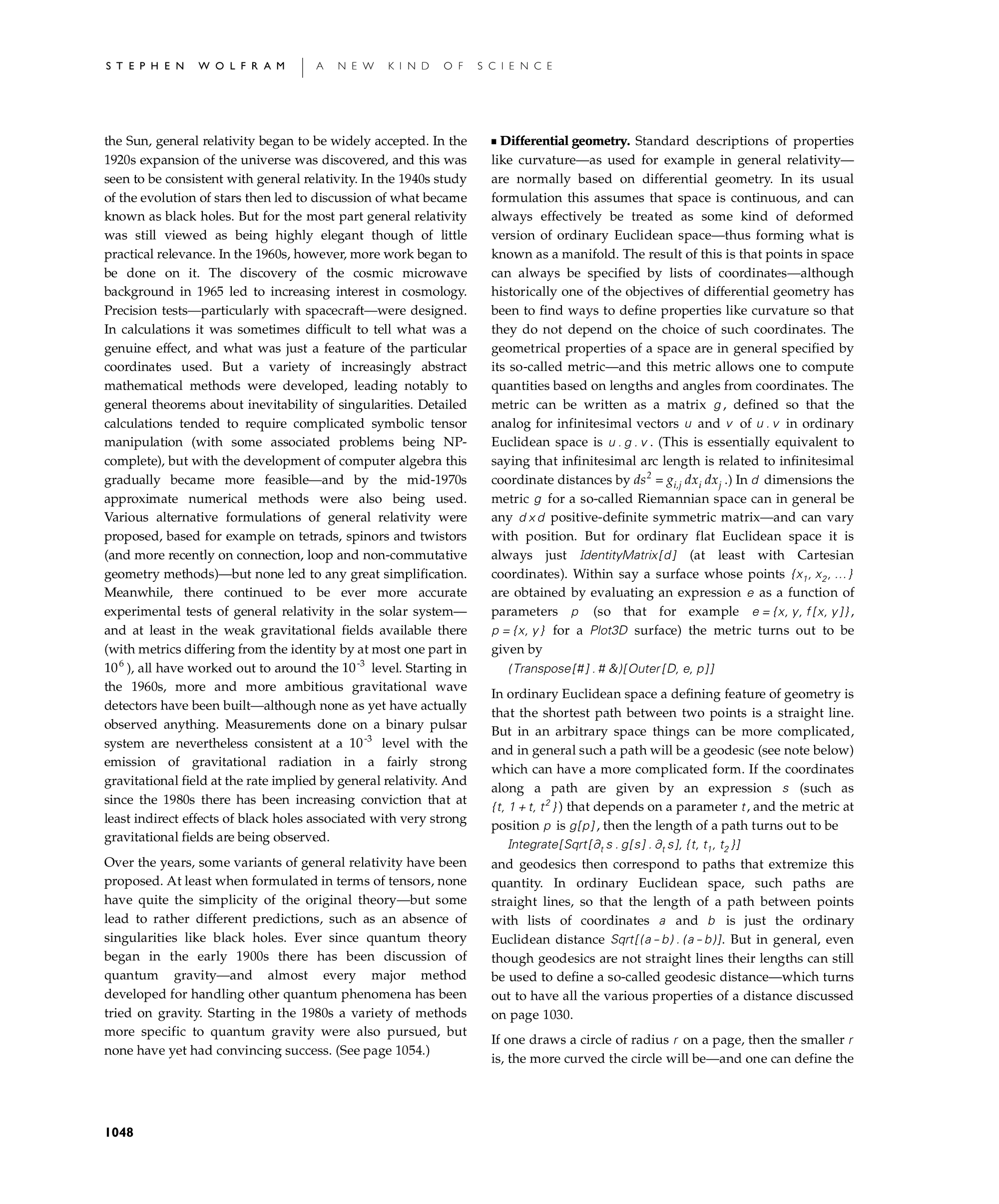 Page 1048: Notes for The Phenomenon of Gravity